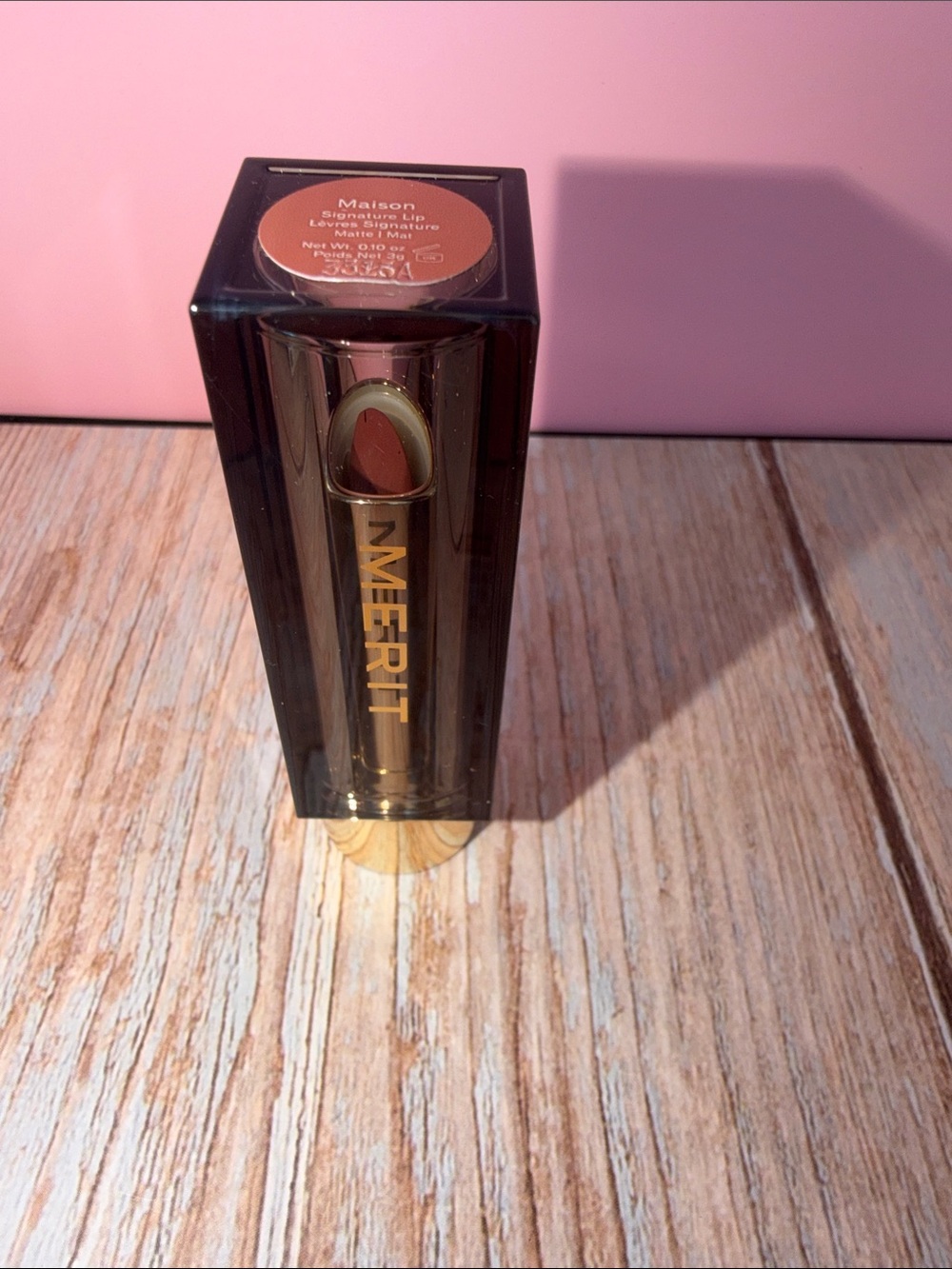 Merit Maison Signature Lip in Maison a Warm Nude